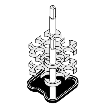 Adapters for Rectangular Buckets for Eppendorf Rotor A-4-38