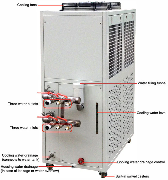 Ai 10°C to 25°C 35L Capacity Recirculating Chiller - Image 2