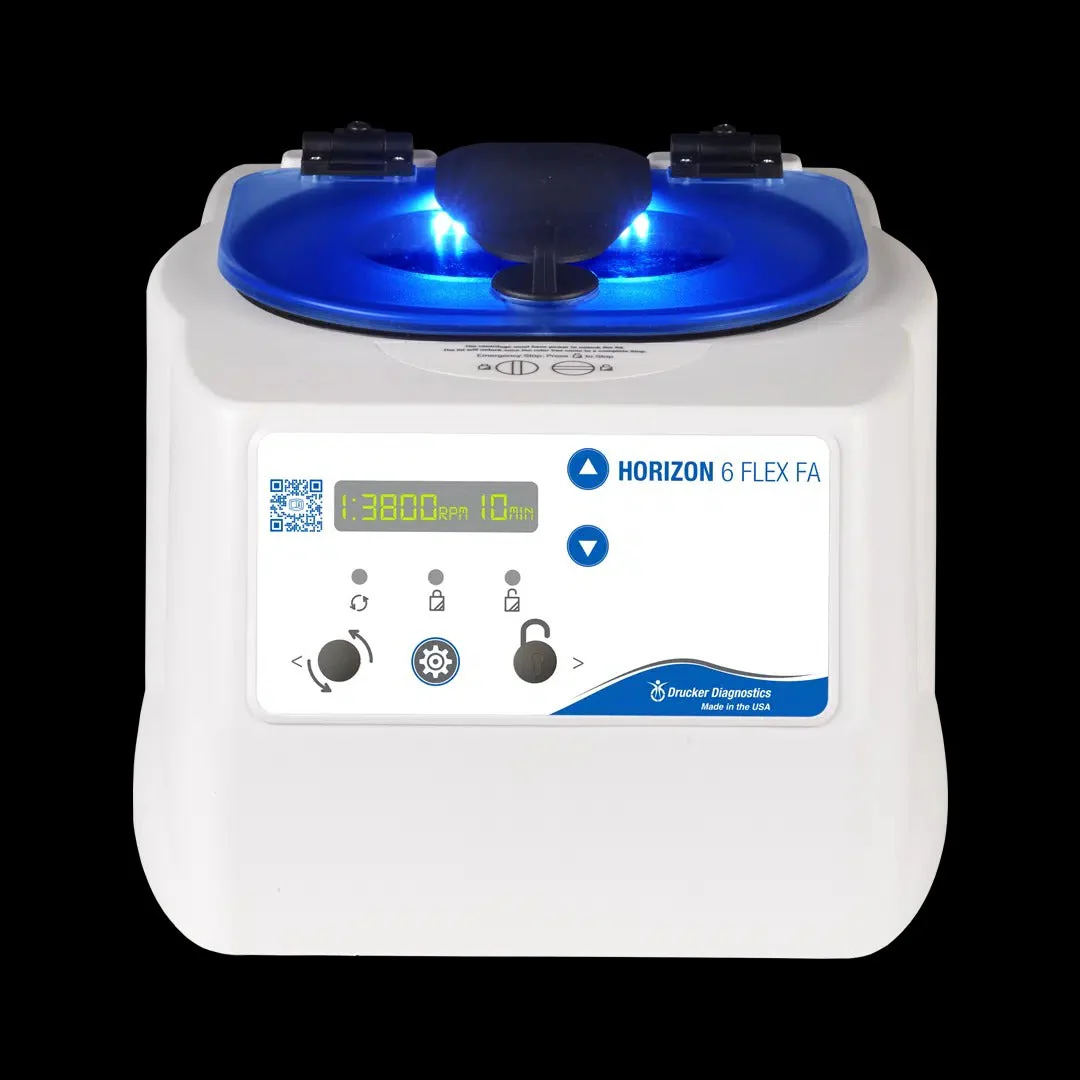 HORIZON 6 Flex FA Programmable Fixed Angle Centrifuge